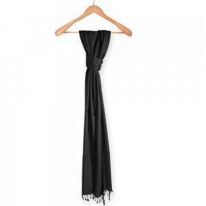 Black Color Summer Muffler | Stole For Men & Women