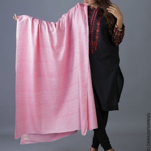 Pink Sharing Pure woolen Shawl or Stole for Her SHL-288-1