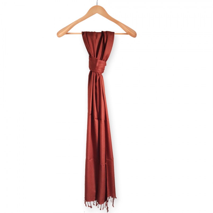 Maroon Color Summer Muffler | Stole For Men & Women