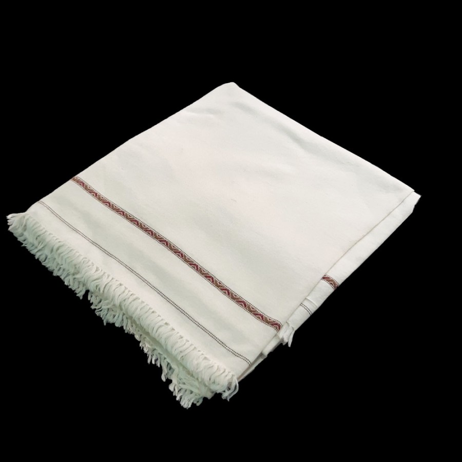 White Color Pure Woolen Light Weight Pashmina Dhussa Shawl For Him SHL-171-2 White Color Pure Woolen Light Weight Pashmina Dhussa Shawl For Him SHL-171-2