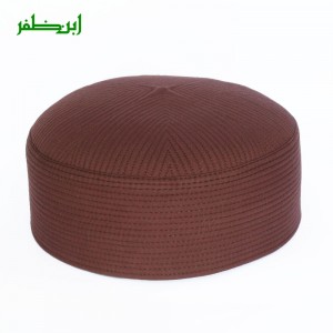 Maroon Premium Quality Quilted Turban Cap / Hat / Kufi (Barkat Koofi) IBZ-402-10 Maroon Premium Quality Quilted Turban Cap / Hat / Kufi (Barkat Koofi) IBZ-402-10