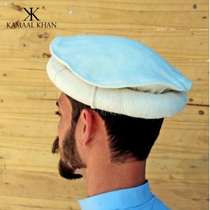 Pure White - Afghan Pakul Chitrali Cap Pakol Hat Peshawari Handmade 100% Fine Quality HCC-25