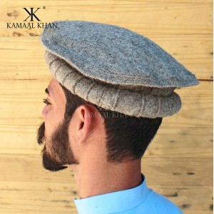 Special Beige - Afghan Pakul Chitrali Cap Pakol Hat Peshawari Handmade 100% Fine Quality HCC-27