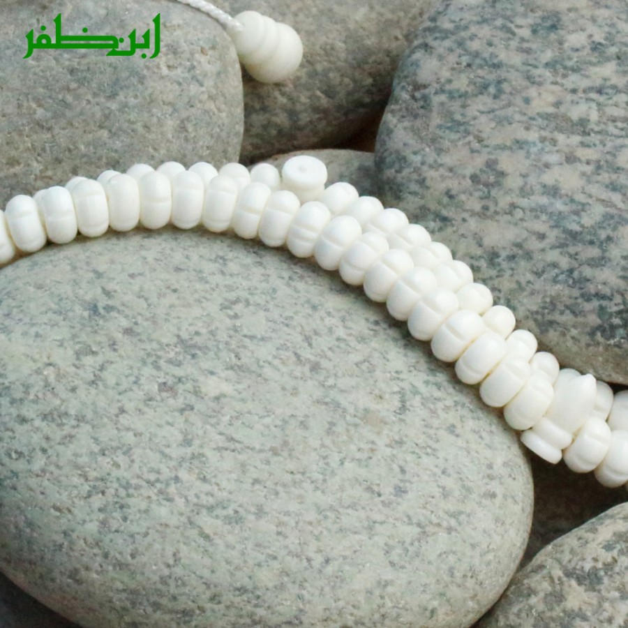 100 Rosary Beads Camel Bone 3mm Tasbeeh Misbaha Prayer Beads Tasbih TS-44-9