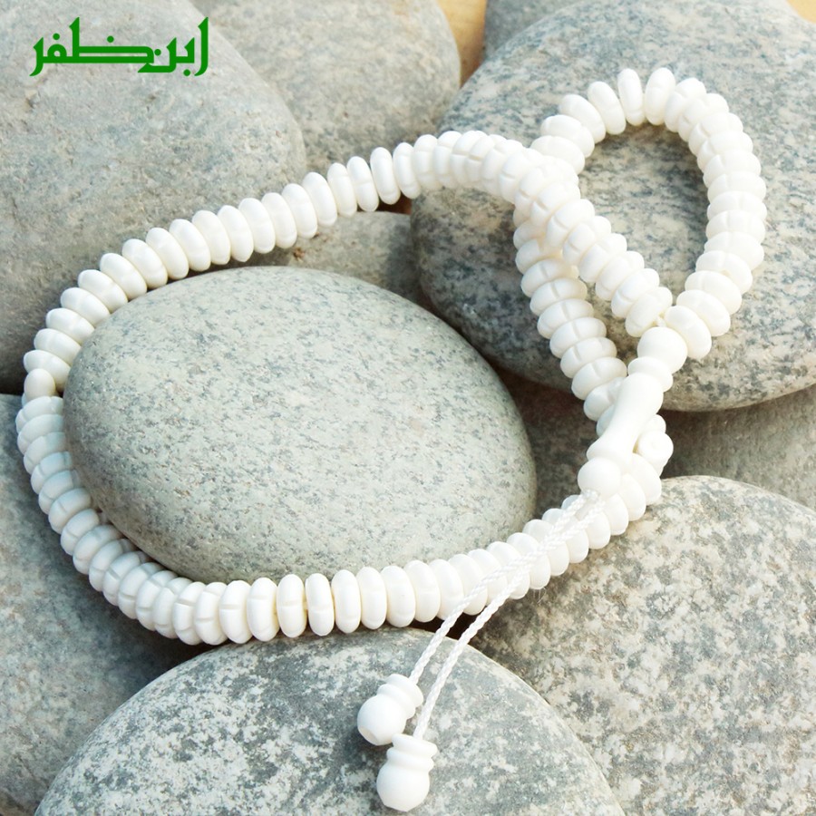 100 Rosary Beads Camel Bone 8mm Tasbeeh Misbaha Prayer Beads Tasbih TS-44-6