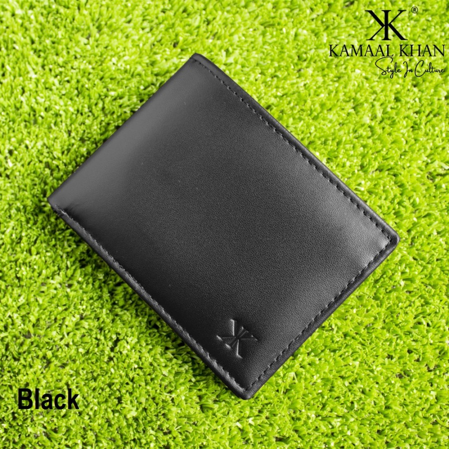 Genuine Leather Men's Purse Wallet For Men Bi-Fold [ Compact Size ] Wallet Clasp | Kamaal Khan