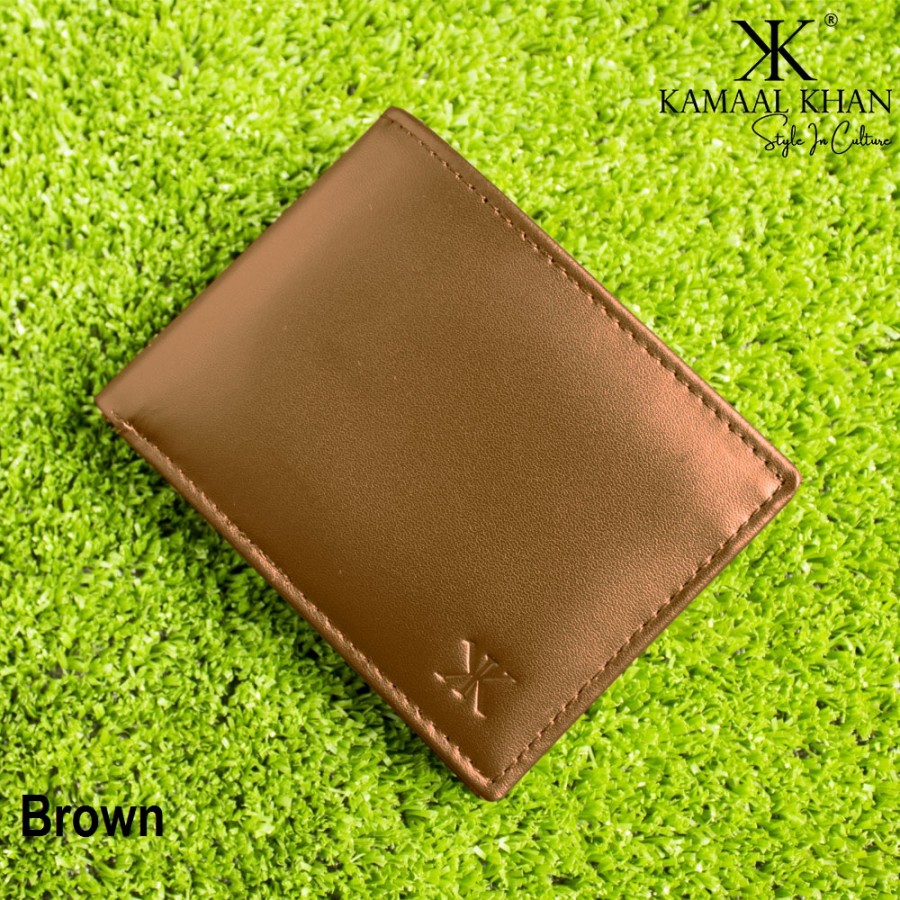 Genuine Leather Men's Purse Wallet For Men Bi-Fold [ Compact Size ] Wallet Clasp | Kamaal Khan