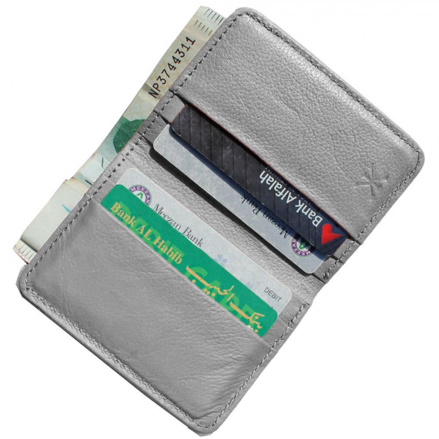 thumbnail image 2 of Topsum London Minimalist Leather Cardholder, RFID Blocking Bifold Wallet For Men/Women 2 of 5