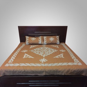 Brown Handmade Sindhi Ralli / Rally / Bedsheet HM-11-02 Brown Handmade Sindhi Ralli / Rally / Bedsheet HM-11-02