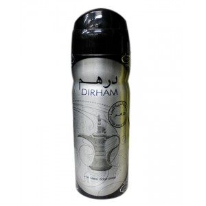 Ard Al Zaafran Dirhan Body  Grey Black Spray  200 ml
