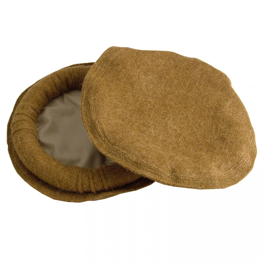Light Brown - Afghan Pakul Chitrali Cap Pakol Hat Peshawari Handmade 100% Fine Quality