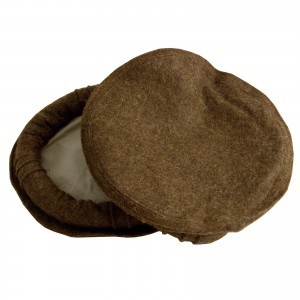 Dark Brown - Afghan Pakul Chitrali Cap Pakol Hat Peshawari Handmade 100% Fine Quality