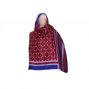 Buy Red Color Indian Self Embroidered Kashmiri Shawl SHL-106- Online in ...