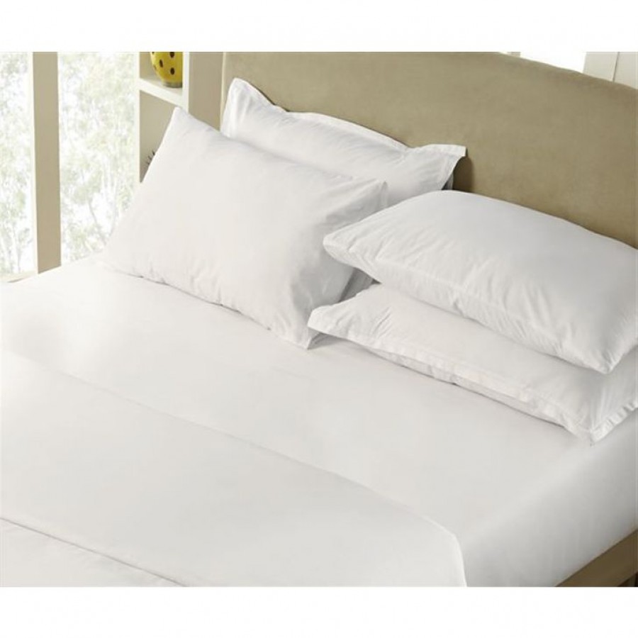 Guaranteed Cotton Bedsheet CB-02 - White