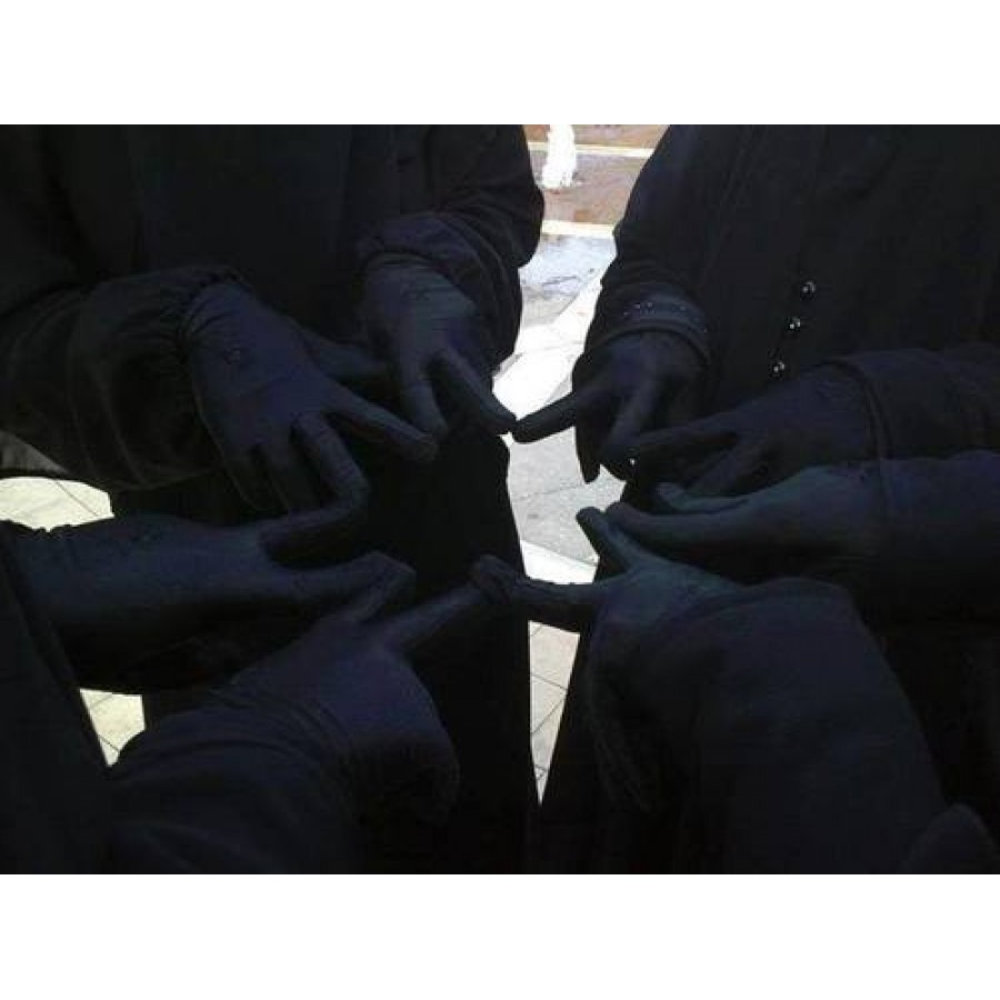 Pack of 3 Abaya Islamic Jersey Gloves GLV-01