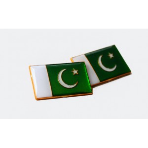 Pack of 6 Pakistan Flag Badges PAK-019