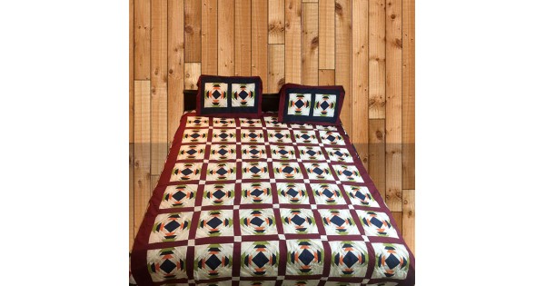 Pure Cotton Multi Color Handmade Sindhi Tukri Ralli ...