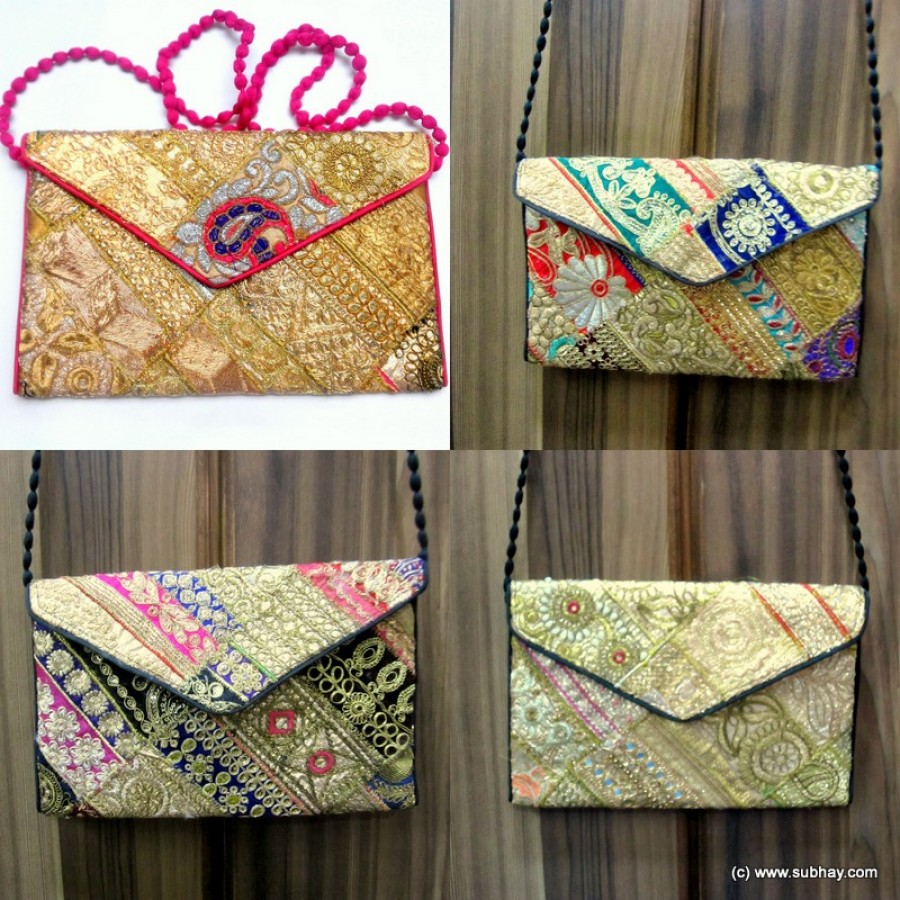 Handmade Sindhi Zarri Patchwork Bag HM-20