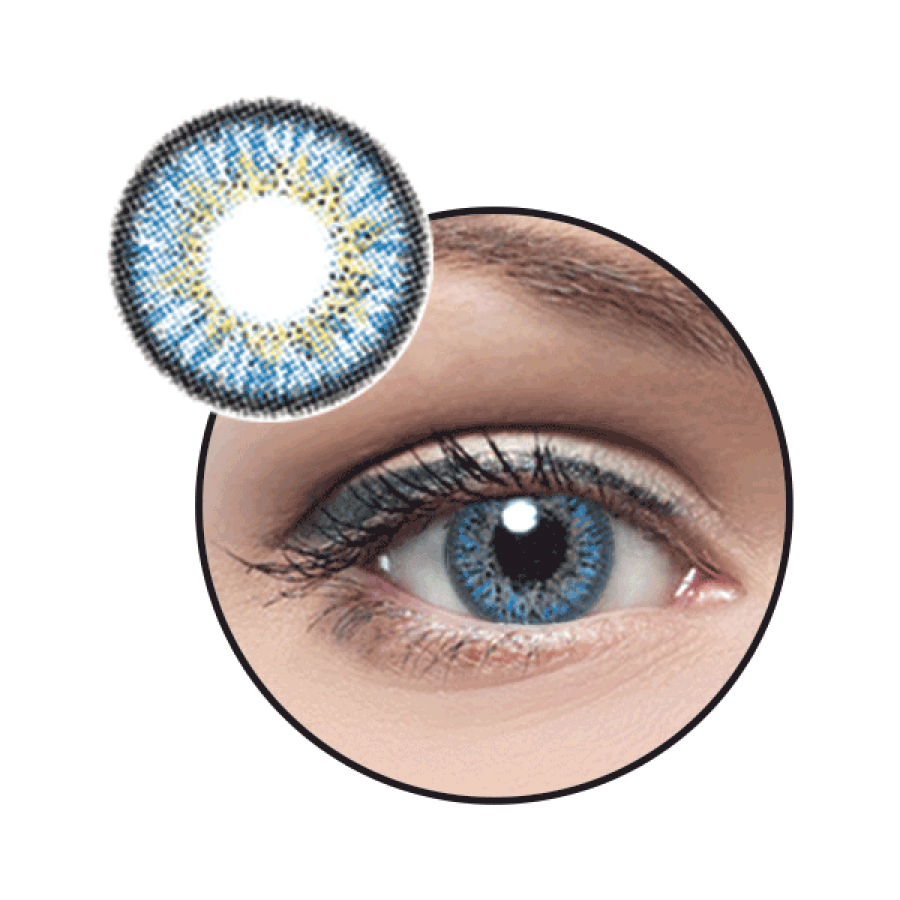 OPTIANO CONTACT LENSES -  AQUA