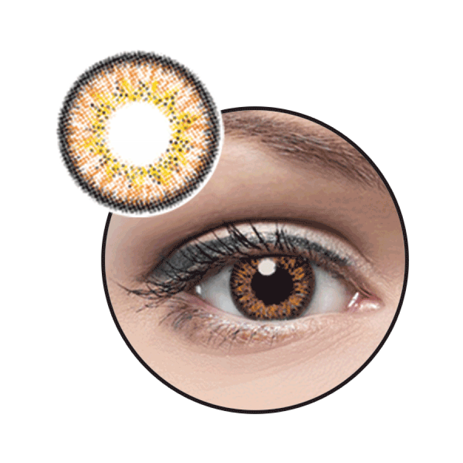 OPTIANO CONTACT LENSES -  BROWN