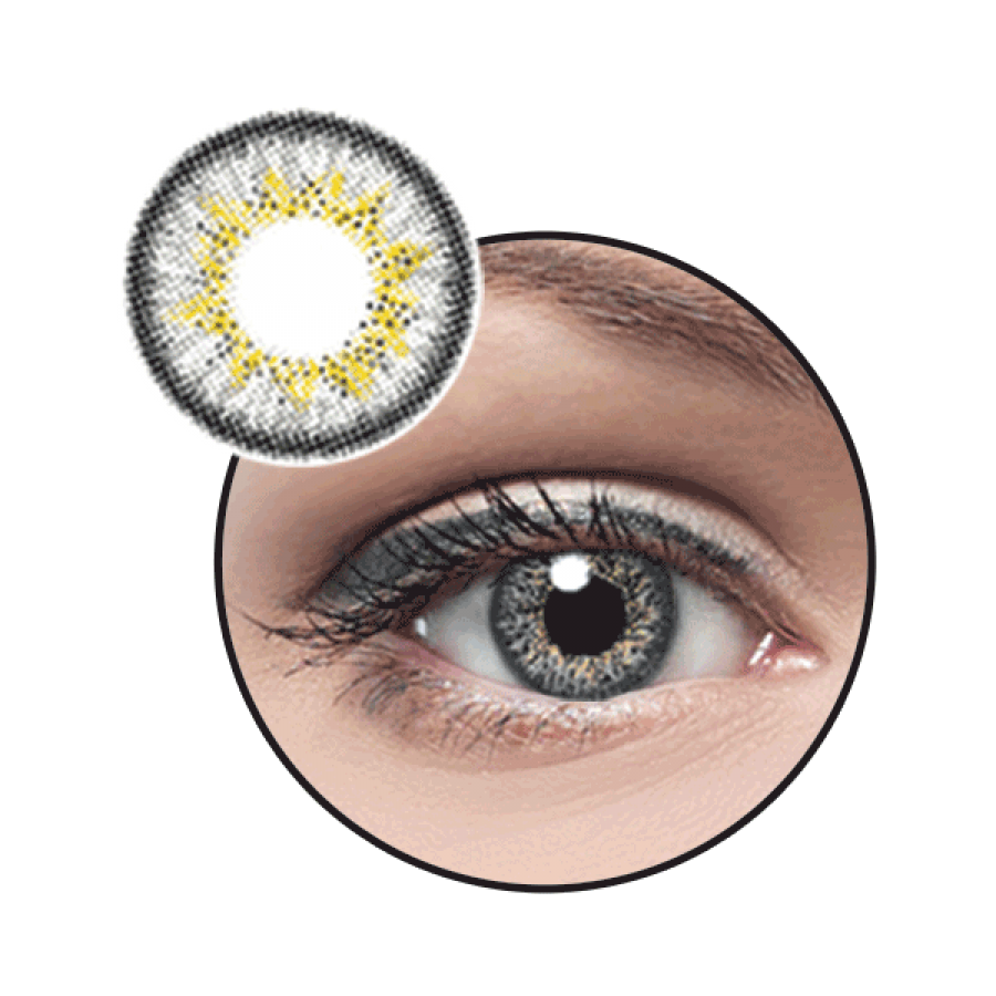 OPTIANO CONTACT LENSES -  DARK CLOUD