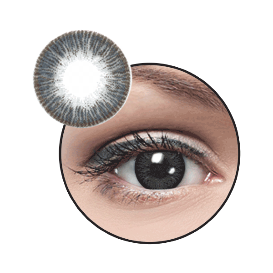 OPTIANO CONTACT LENSES -  ENCHANT GRAY